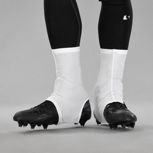 Basic White Spats / Cleat Covers