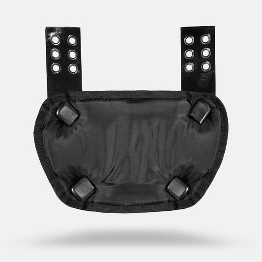 Black Football Back Plate - Adult