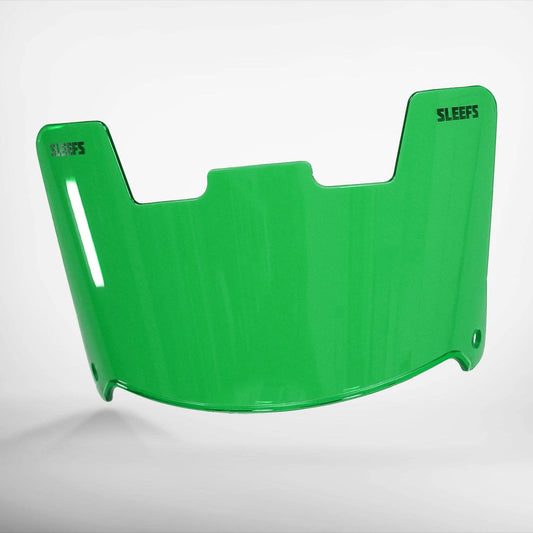 Hue Green Helmet Eye-Shield Visor