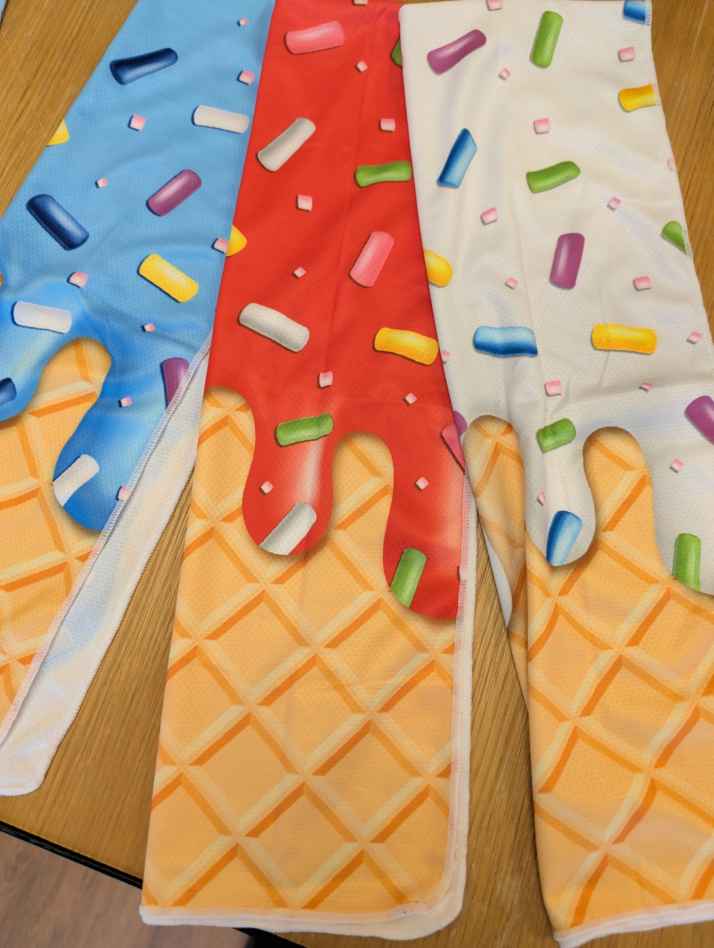 Ice Cream Cooling Towel