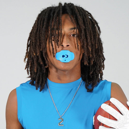 Hue Sky Blue Football Mouthguard