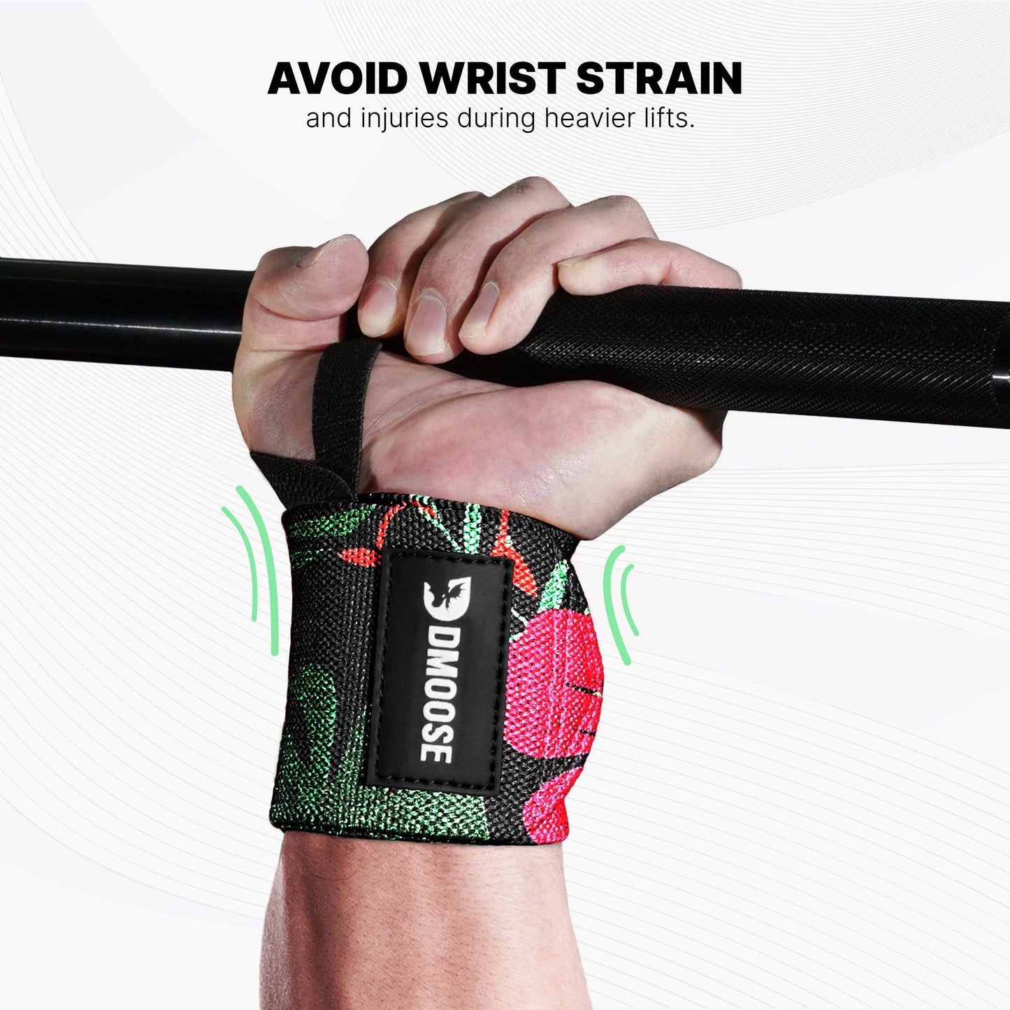 Wrist Wraps: Pink / 18"