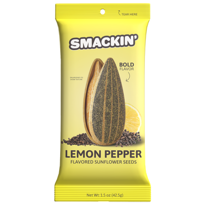 SMACKIN' - Snack Size - Lemon Pepper