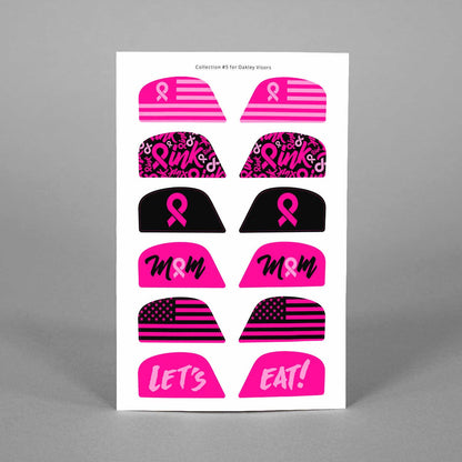 Stickers for Helmet Visor Tabs Collection #5