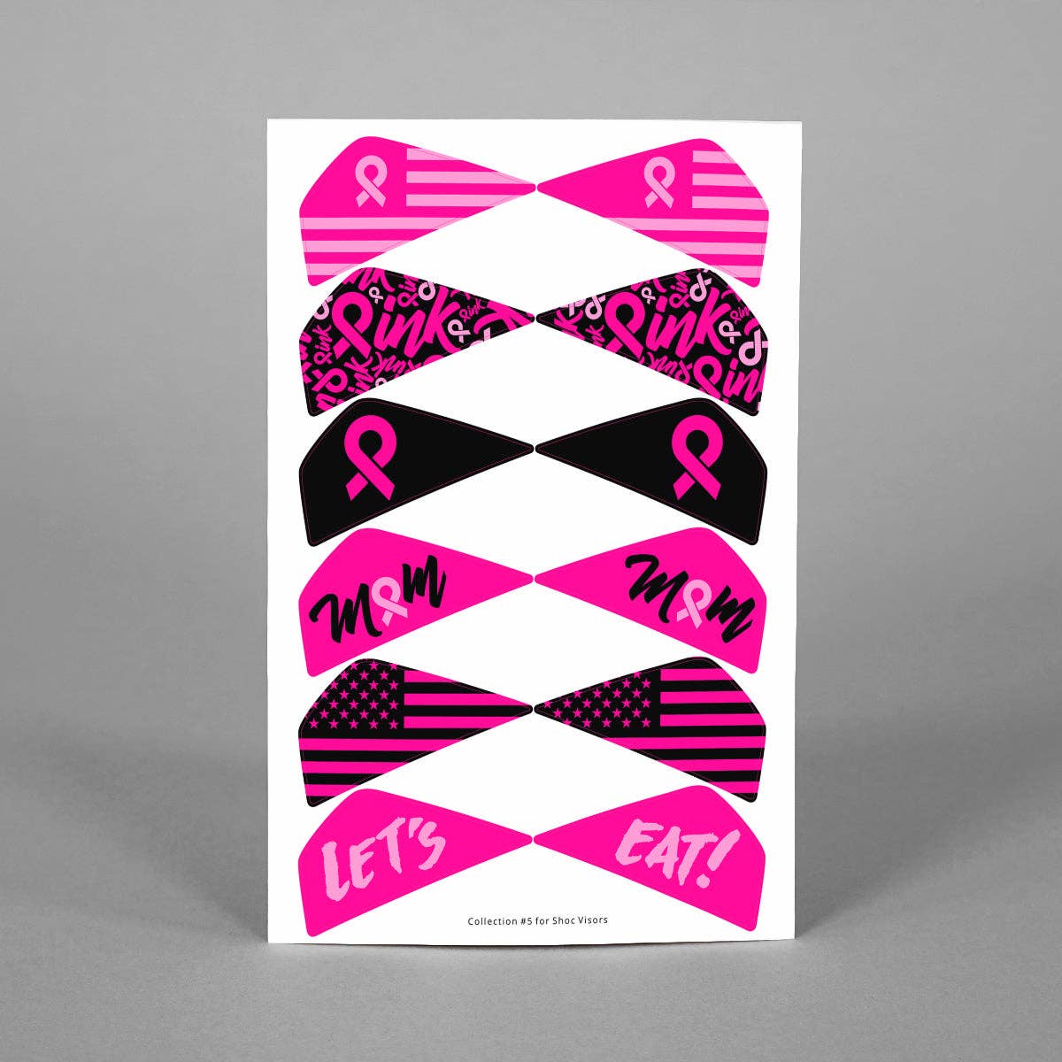 Stickers for Helmet Visor Tabs Collection #5