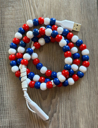 Game Day Phone Cord with Lightening and USB-C