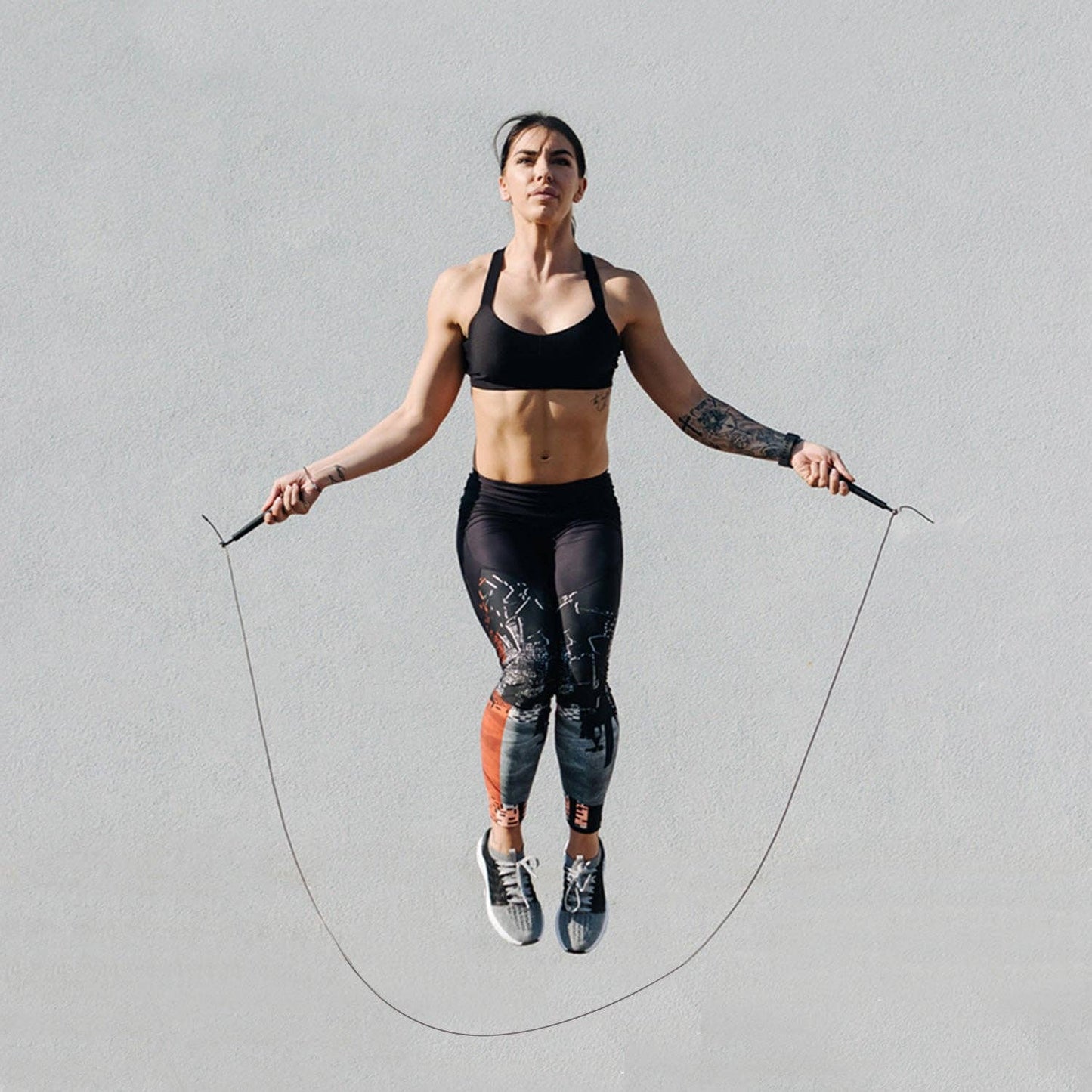 Jump Rope for Weight Loss & Workout: Black