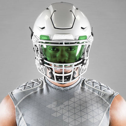 Fierce Green Clear Helmet Eye-Shield Visor