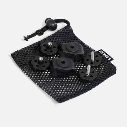 Black Football Helmet Visor Quick Clips
