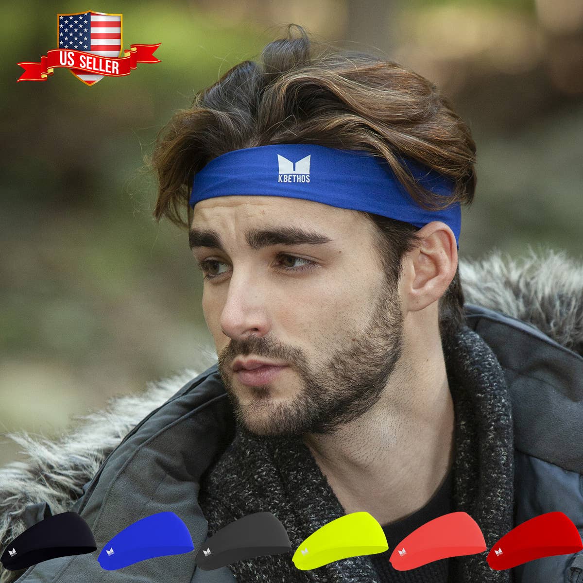 Sports Sweatband Headband: NLIM
