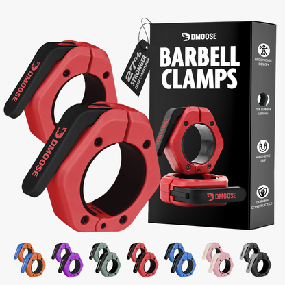 Barbell Clamps: Black / Non Magnetic