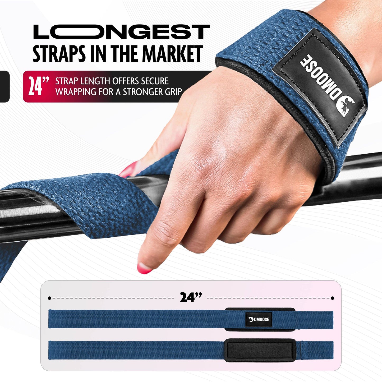 Lifting Straps: Black