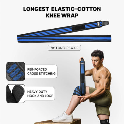 Knee Wraps for Weightlifting: American I (Pair)