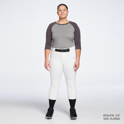 Mizuno Women's Belted Stretch Softball Pants