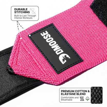 Wrist Wraps: Pink / 18"