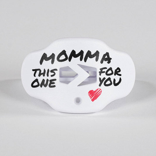 Momma White Football Mouthguard