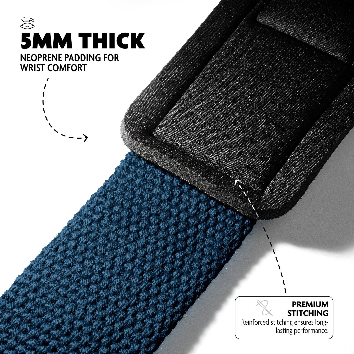 Lifting Straps: Black