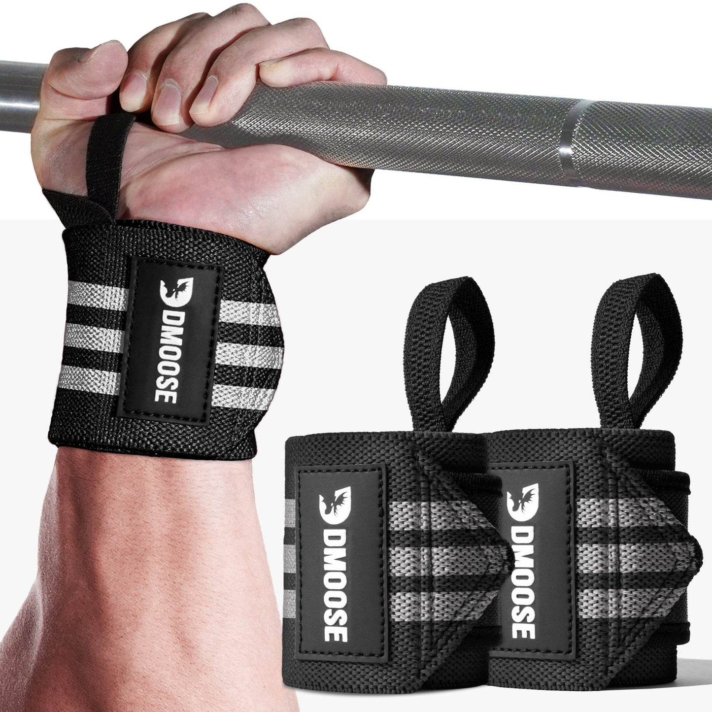 Wrist Wraps: Pink / 18"