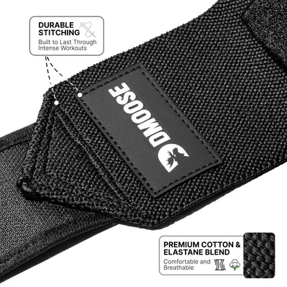 Wrist Wraps: Black Stripes / 18"