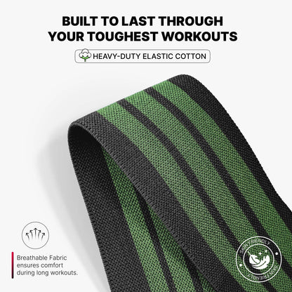 Knee Wraps for Weightlifting: Black (pair)