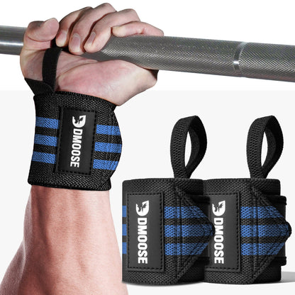 Wrist Wraps: Black Stripes / 18"
