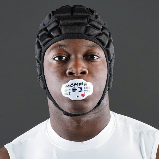 Momma White Football Mouthguard