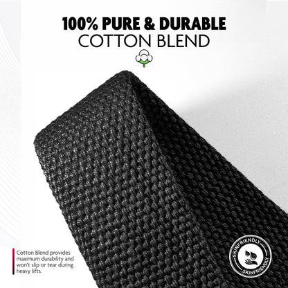 Lifting Straps: Black
