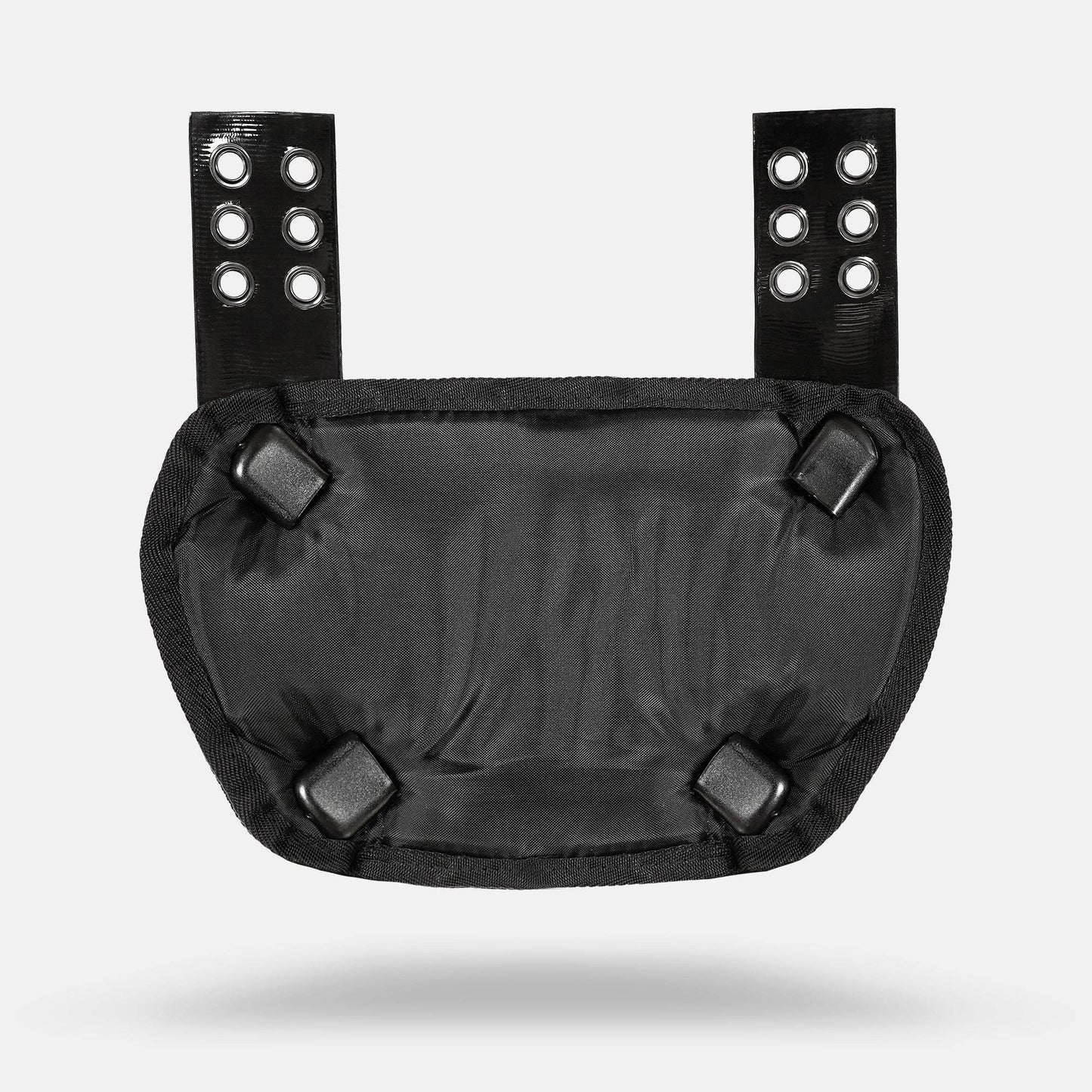 Black Football Back Plate - Adult
