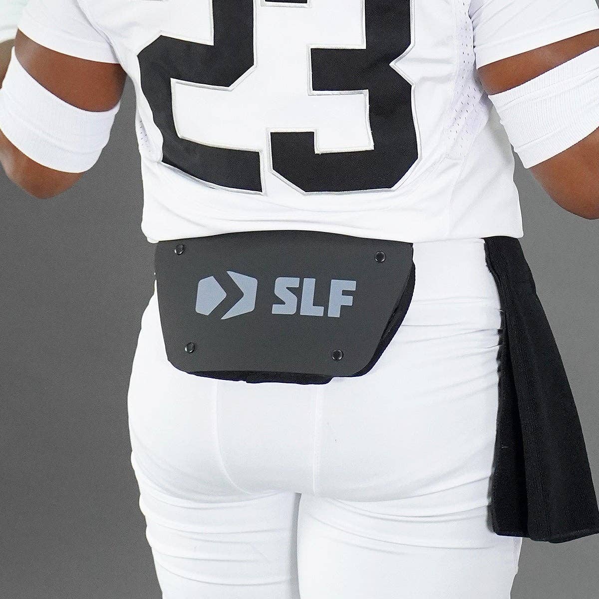 Black Football Back Plate