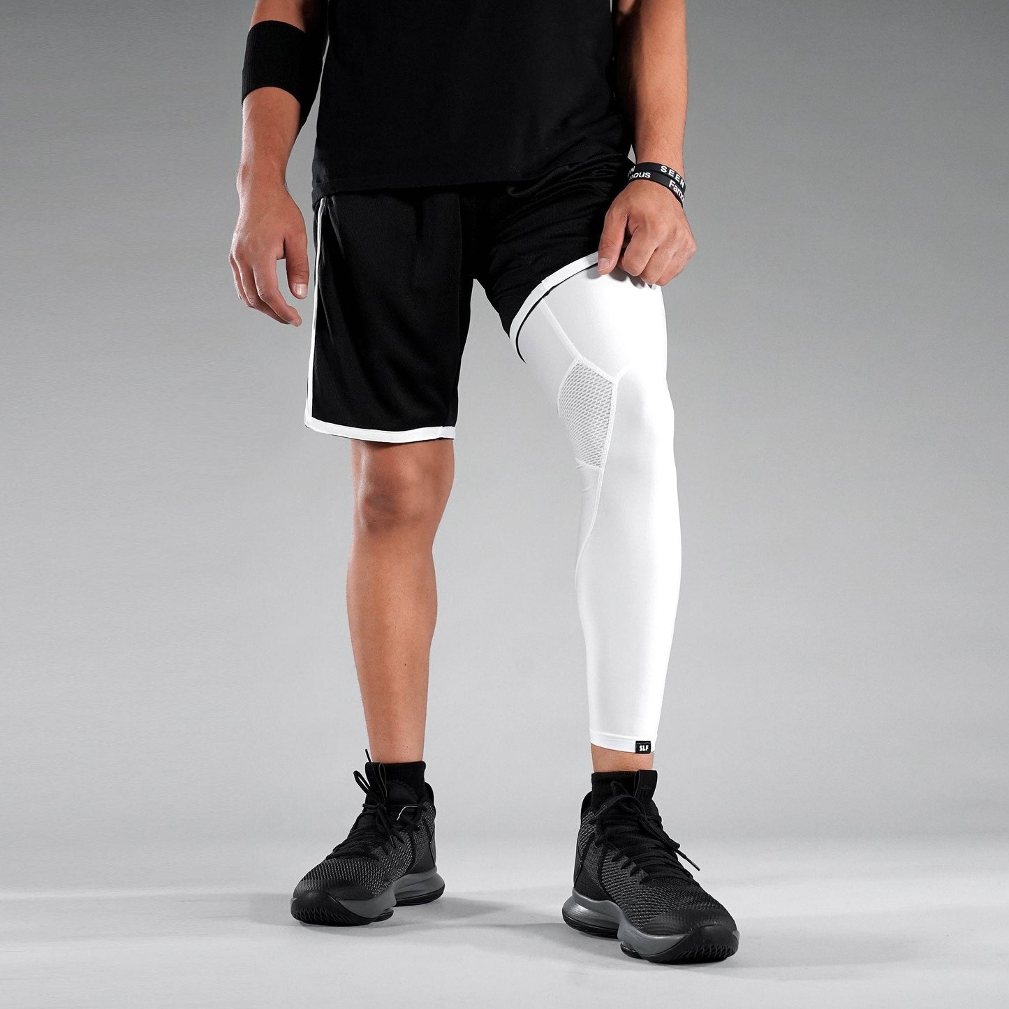 Basic White Pro Leg Sleeve