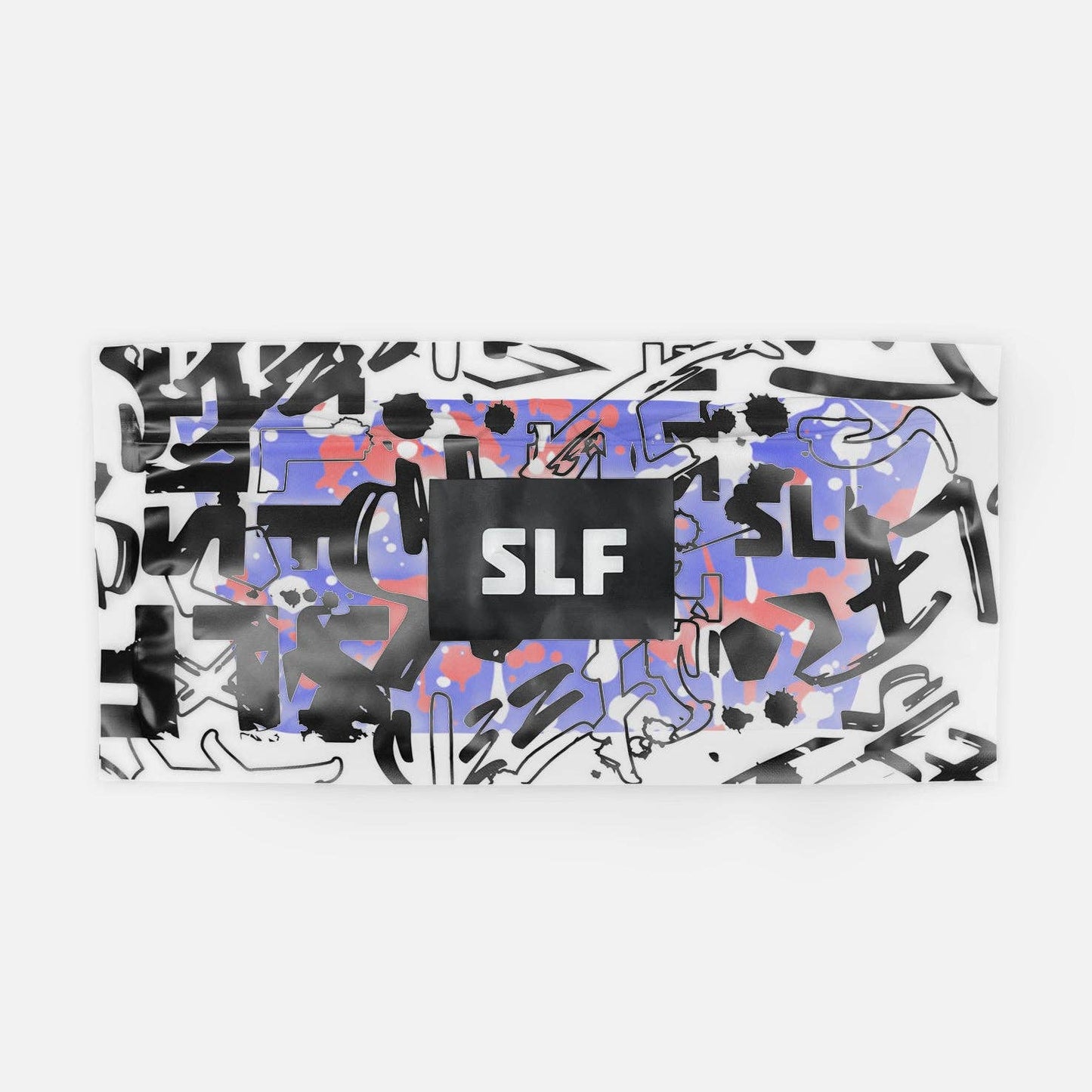 Splatter Blue Power Rush Headband