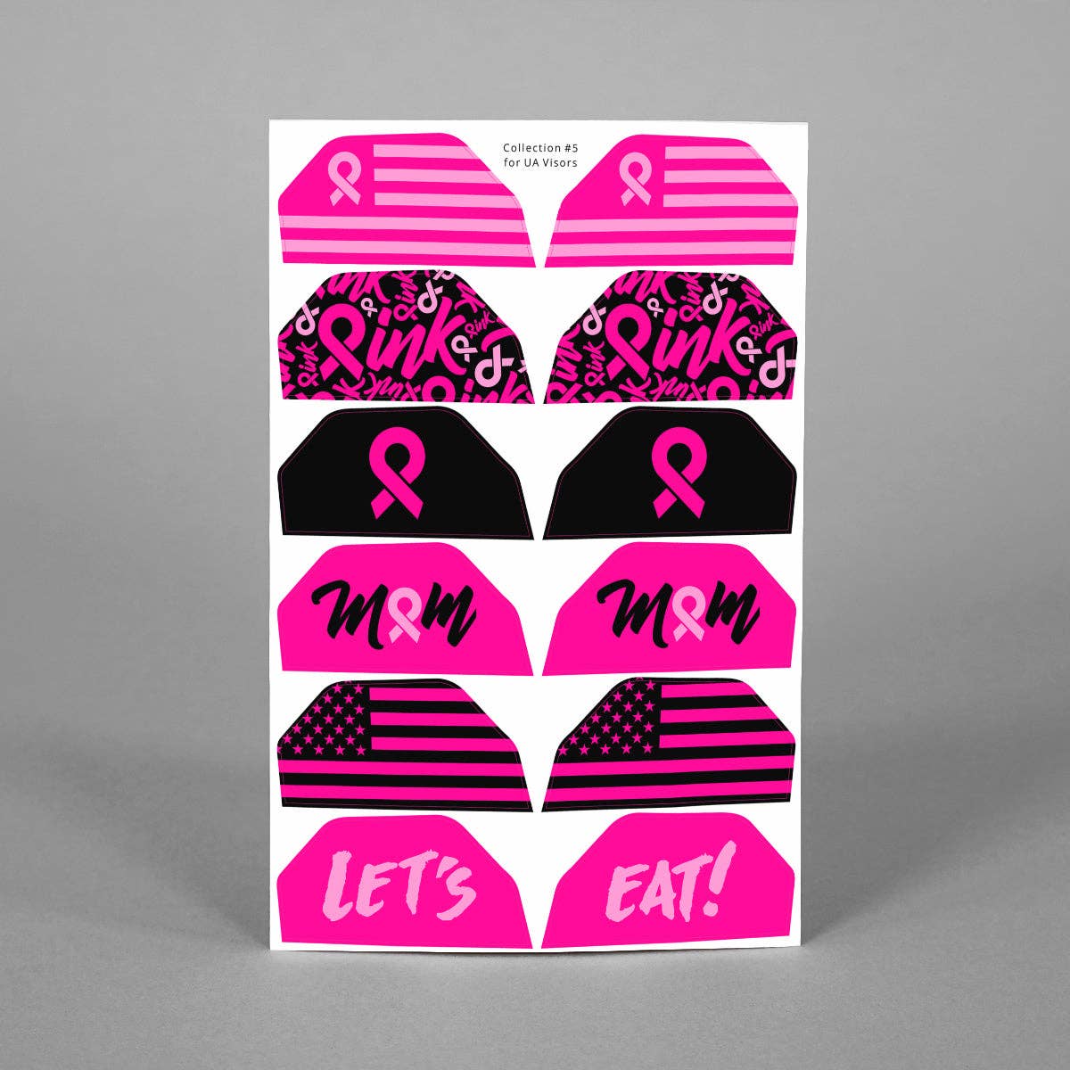 Stickers for Helmet Visor Tabs Collection #5
