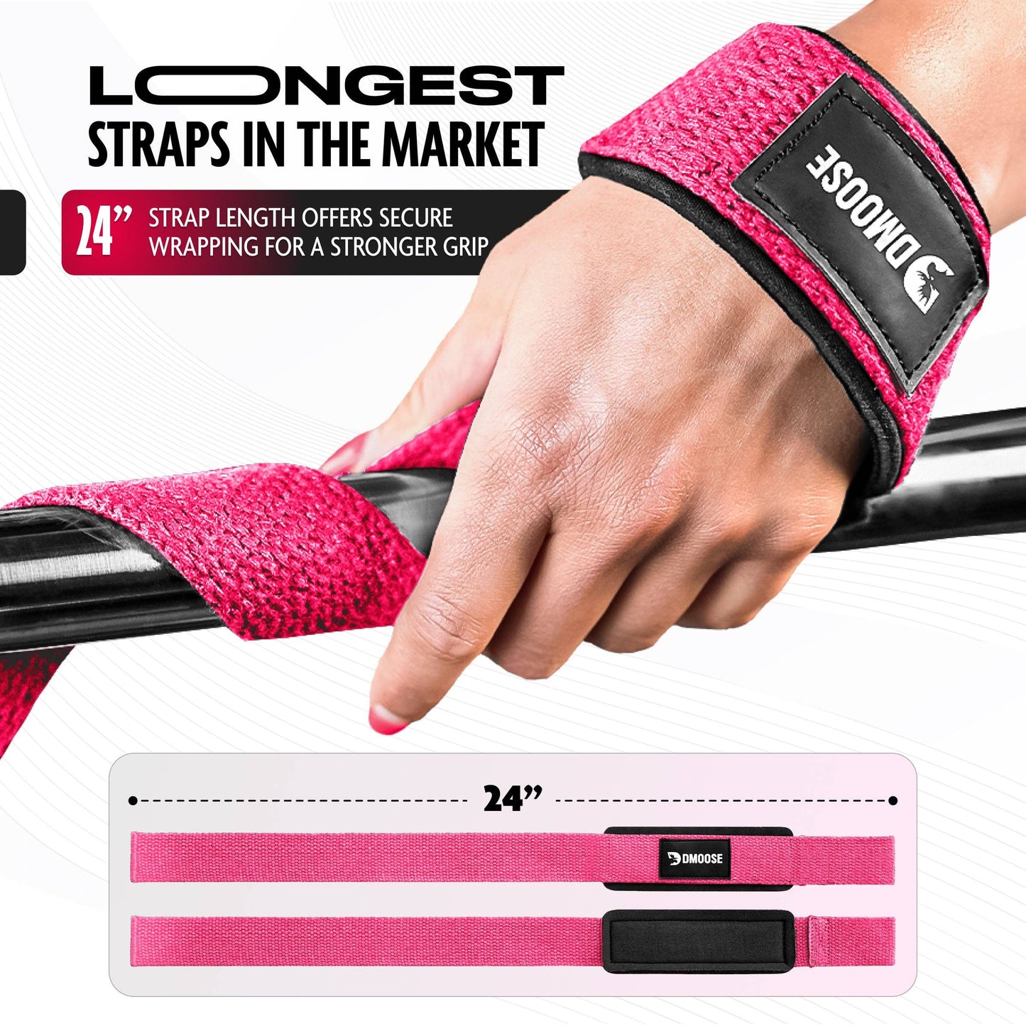 Lifting Straps: Black