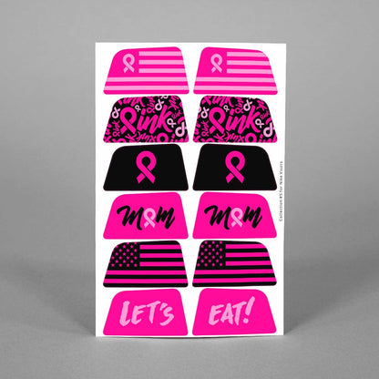 Stickers for Helmet Visor Tabs Collection #5