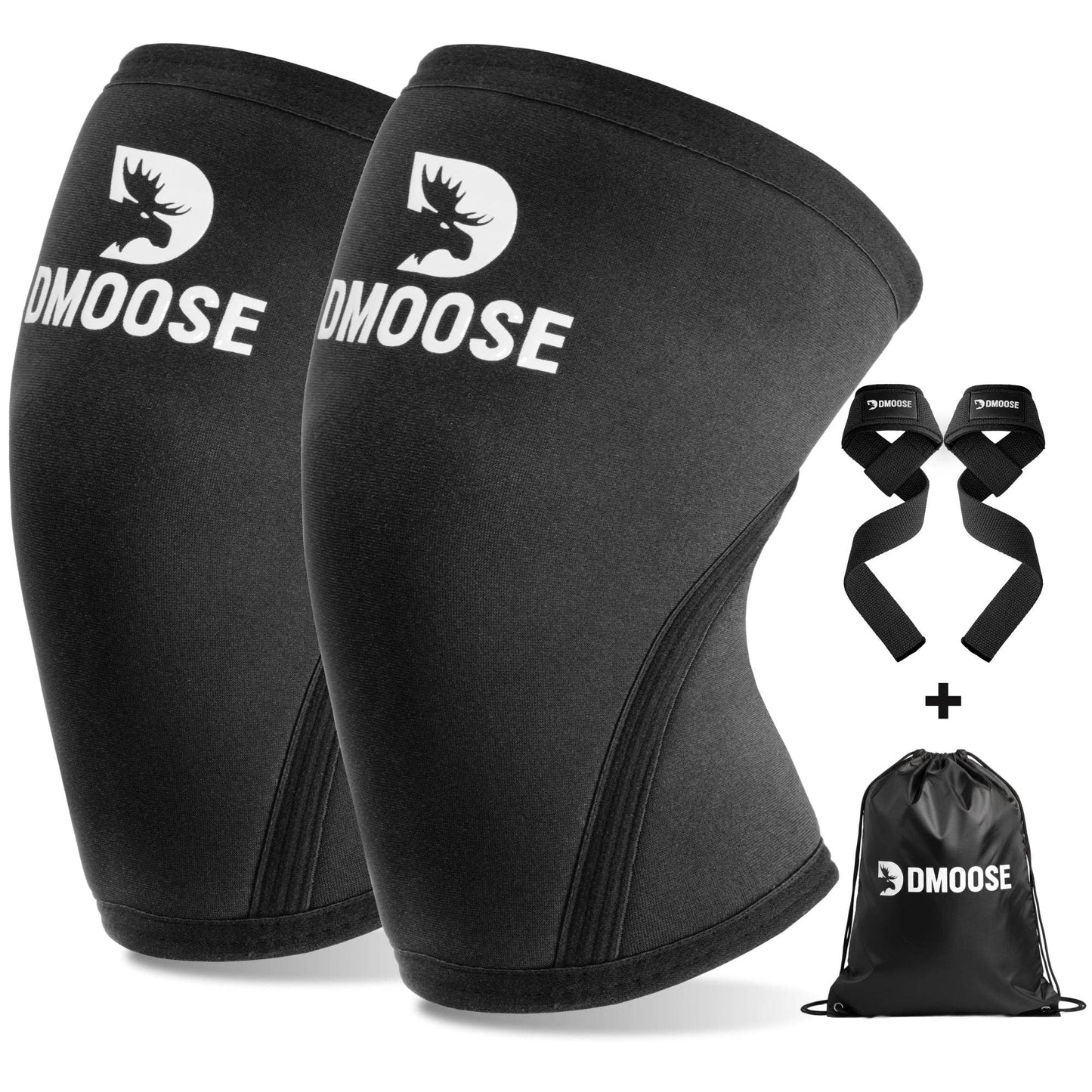 Knee Sleeves: Black / M