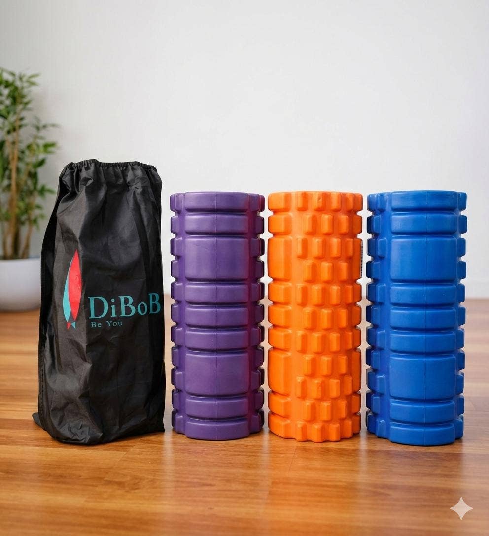 13" Foam Roller: Teal camo