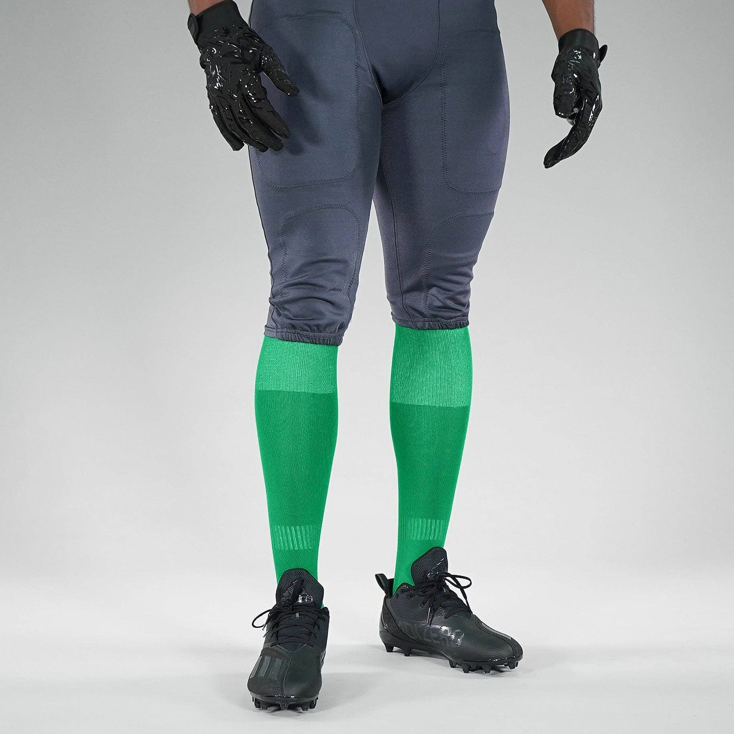 Hue Green Football Knee-High Socks
