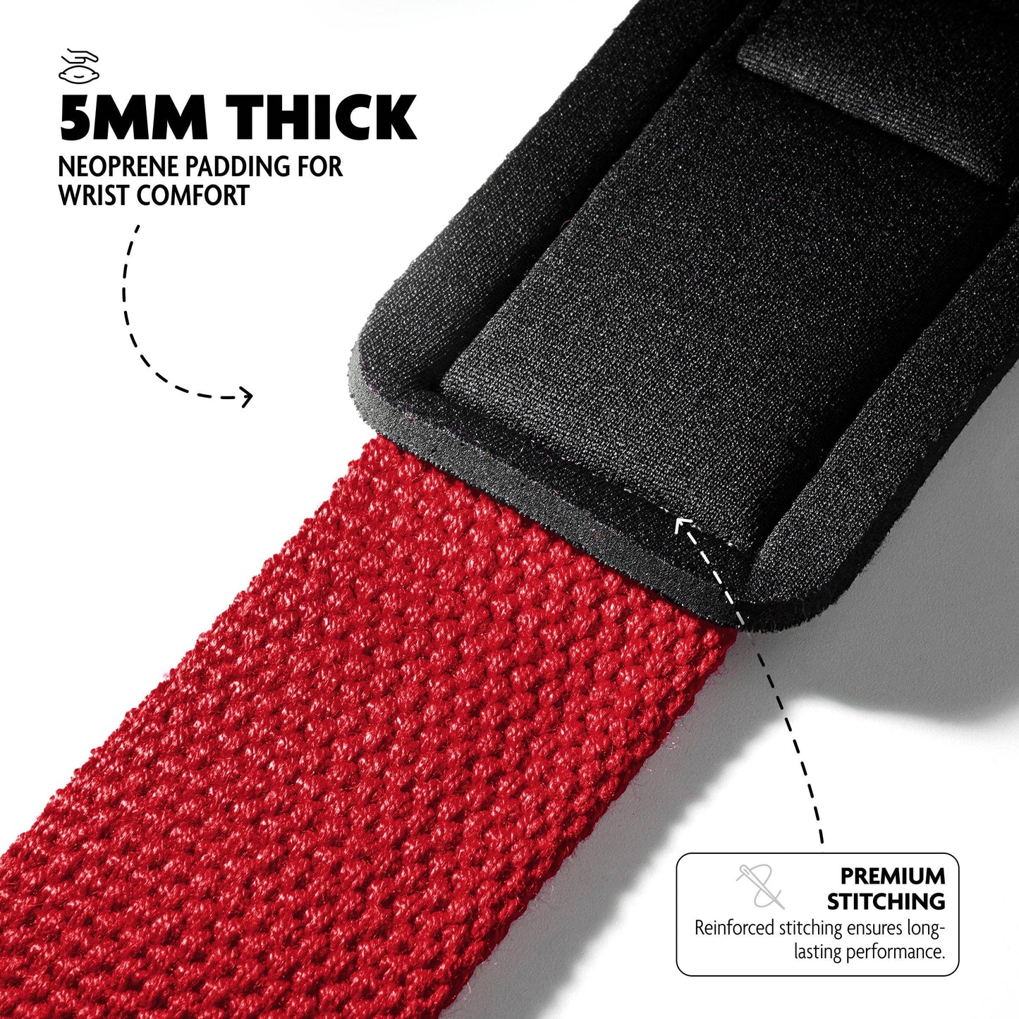 Lifting Straps: Black