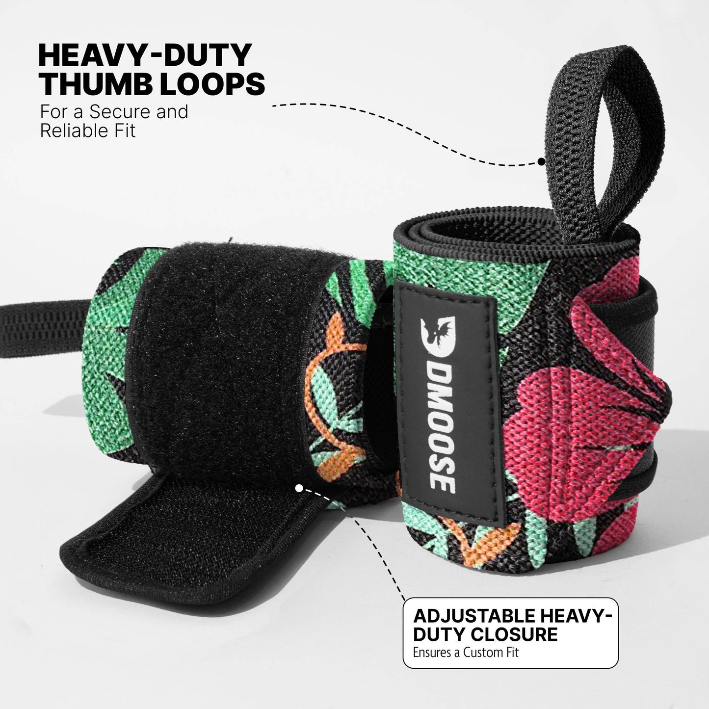 Wrist Wraps: Pink / 18"