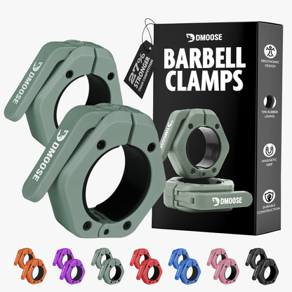 Barbell Clamps: Blue / Non Magnetic