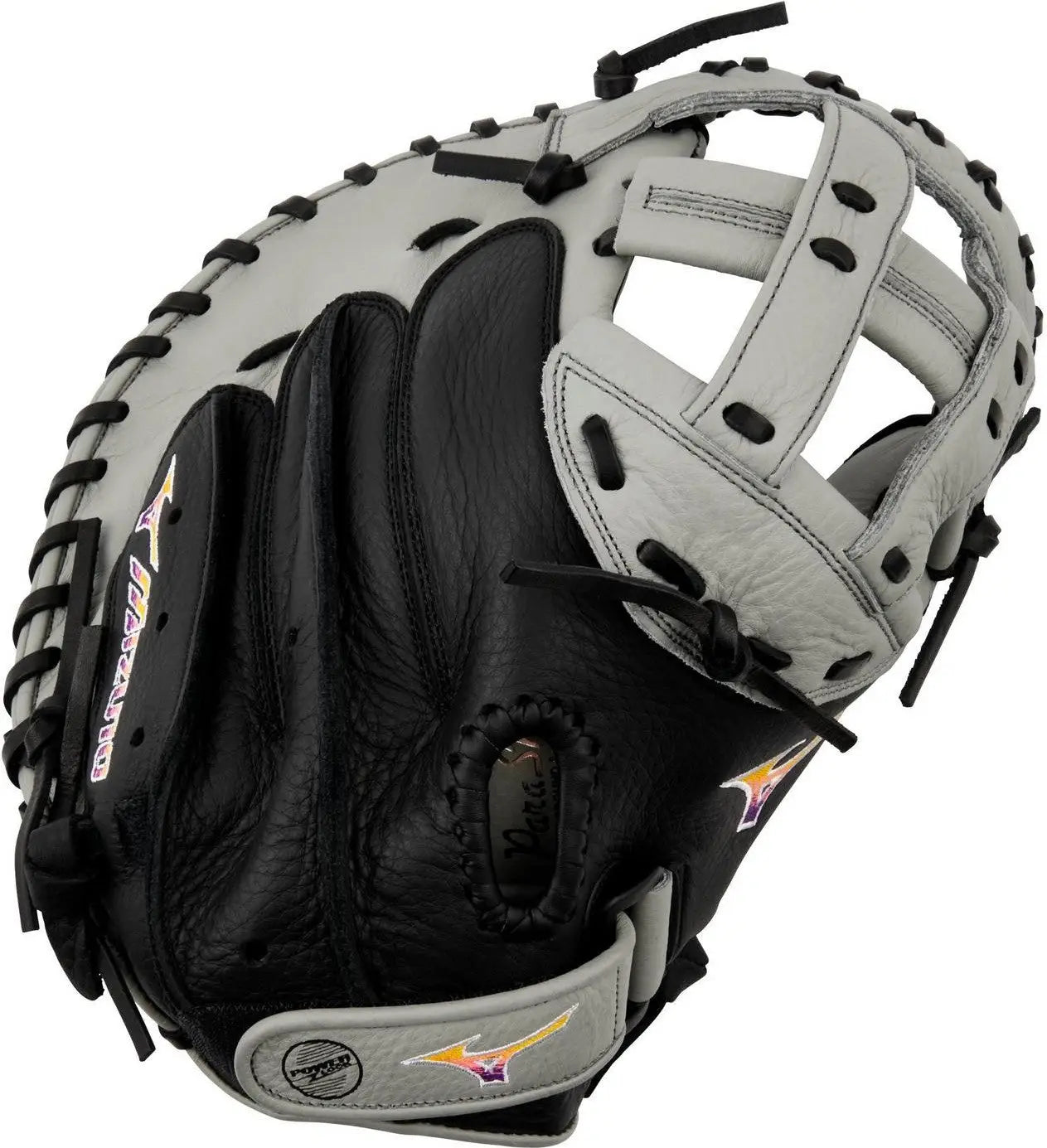 Mizuno GXS90F5 Franchise Fastpitch Catchers Mitt Fastpitch Glove 34.00" - Gray-Black