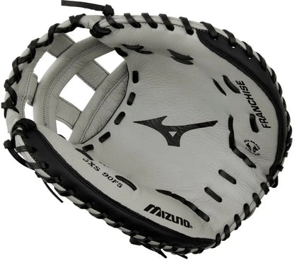 Mizuno GXS90F5 Franchise Fastpitch Catchers Mitt Fastpitch Glove 34.00" - Gray-Black
