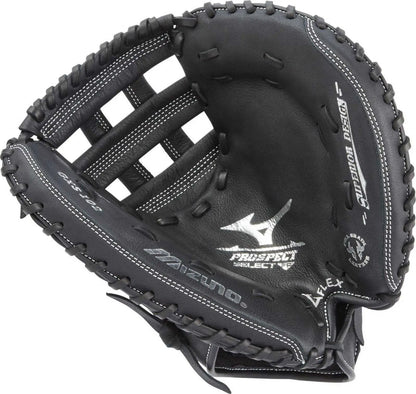 Mizuno 312591 Prospect 32.50" Youth FP Catcher's Mitt GXS102 - Black