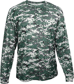 Badger Sport  Digital Camo Long Sleeve