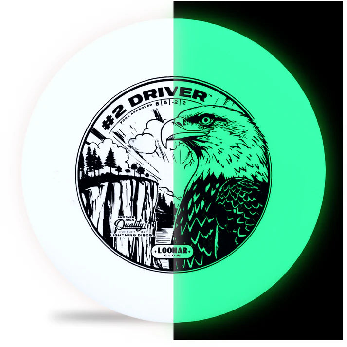 Lightning Loonar Glow #2 Driver Fairway Driver Golf Disc