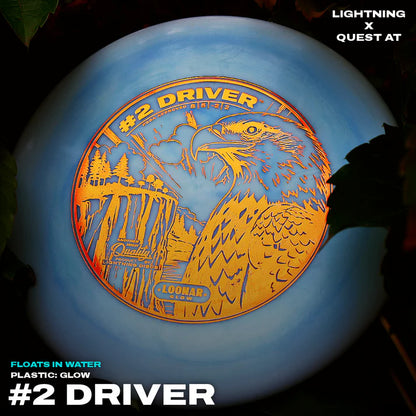 Lightning Loonar Glow #2 Driver Fairway Driver Golf Disc