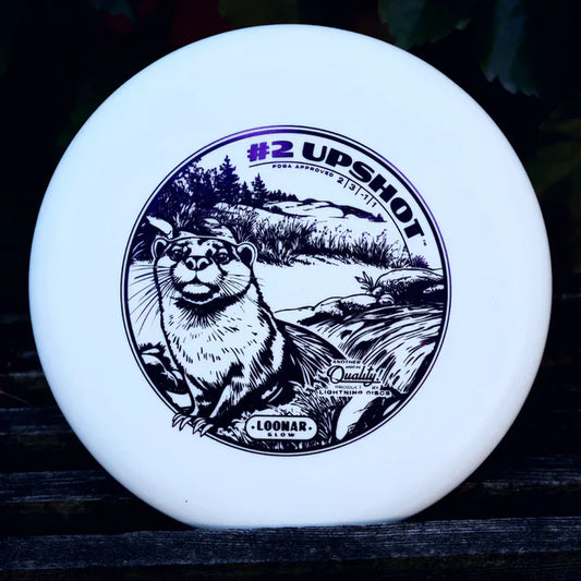 Lightning Loonar Glow #2 Upshot Putter Golf Disc