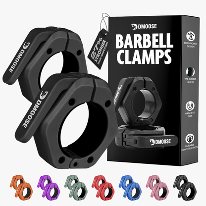 Barbell Clamps: Blue / Non Magnetic