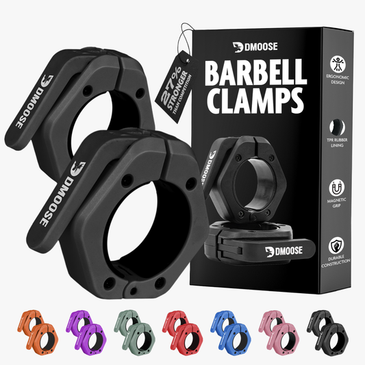 Barbell Clamps: Blue / Non Magnetic