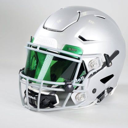 Hue Green Helmet Eye-Shield Visor